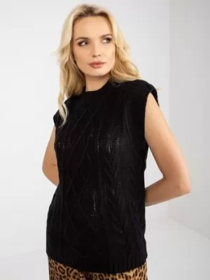 Női mellény SUBLEVEL D90027W90785B3 NOIR