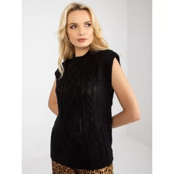  Női mellény SUBLEVEL D90027W90785B3 NOIR 