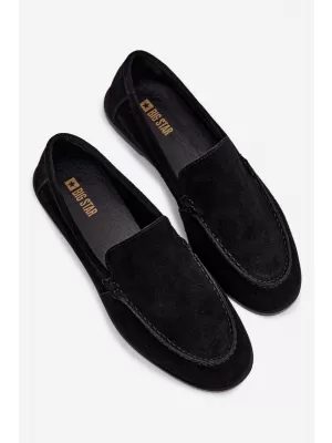 Női mokaszinok BIG STAR SHOES TT274209 FEKETE