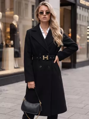 Női kabát DSTREET NY0791 FEKETE