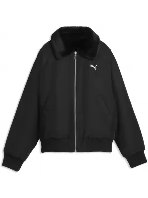 Női kabát PUMA REVERSIBLE BLOUSON HIGH LOFT LINING JACK 69456601 PUMA FEKETE