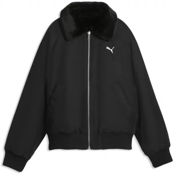  Női kabát PUMA REVERSIBLE BLOUSON HIGH LOFT LINING JACK 69456601 PUMA FEKETE 