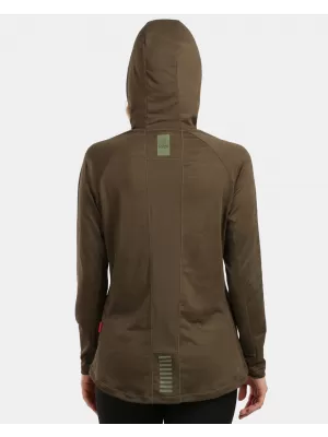 Funkcionális női póló KILPI AILEEN-W 1L0309KI KHAKI