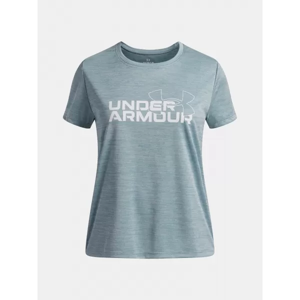  Lányos póló UNDER ARMOUR TECH TWIST WDMK LOGO SS 6007134-466 KÉK 