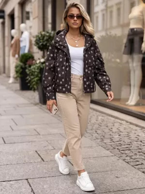 Női kabát DSTREET TY6036 BARNA