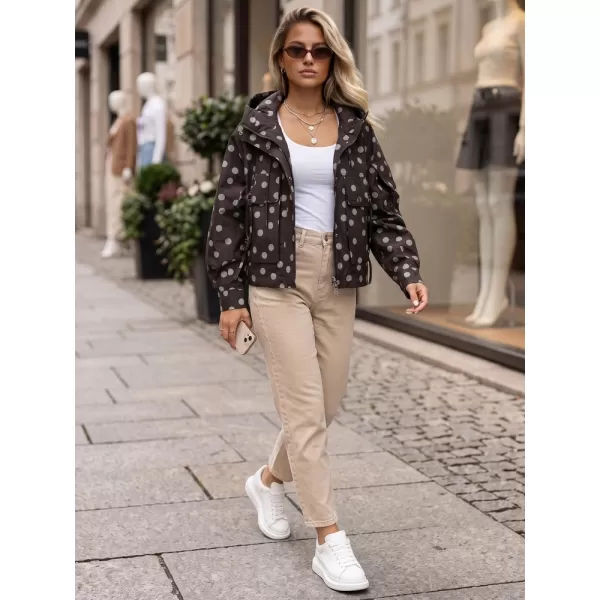  Női kabát DSTREET TY6036 BARNA 