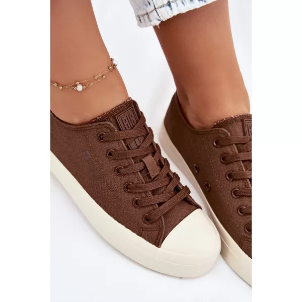  Női tornacipő BIG STAR SHOES TT274123 BARNA/BÉZS 
