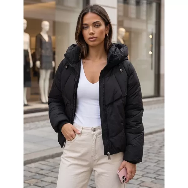  Női kabát DSTREET TY6082 FEKETE 