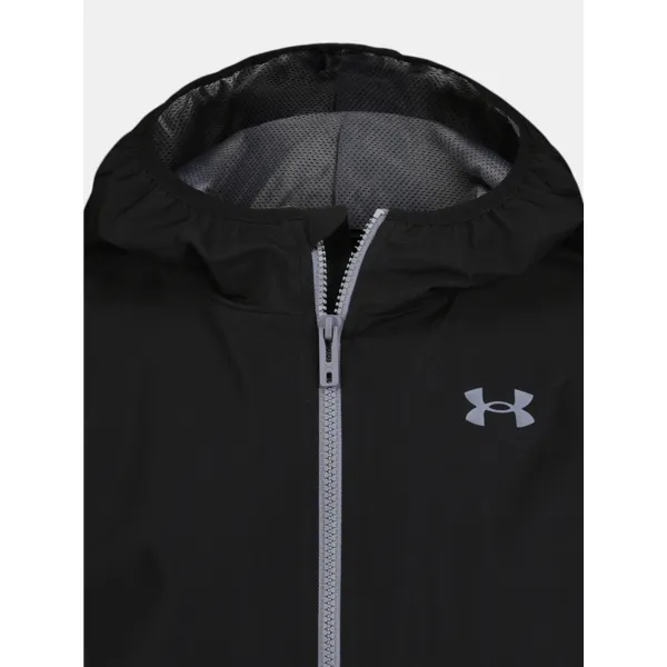  Fiú kabát UNDER ARMOUR WINTUCK WORDMARK WINDBREAKER UJSJM01F-001 FEKETE 