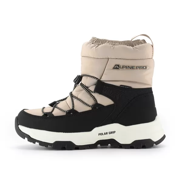  Női téli csizma ALPINE PRO NORSA FEHÉR BORS 