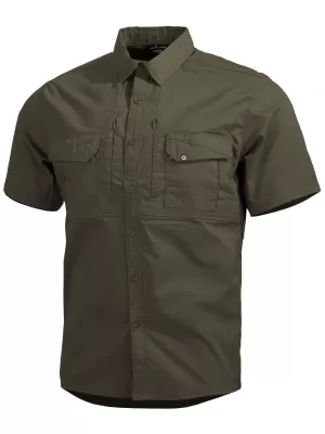 Férfi ing PENTAGON PLATO SHIRT SHORT K02019-SH RANGER ZÖLD