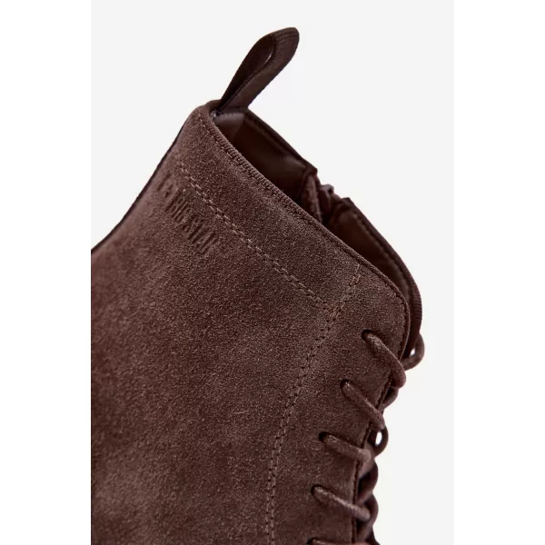  Férfi bokacsizma BIG STAR SHOES UU174220 FEKETE 
