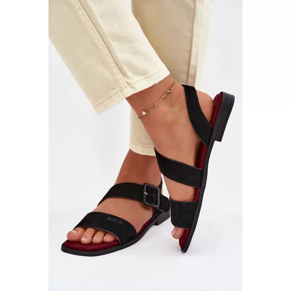  Női szandál BIG STAR SHOES TT274490 FEKETE 