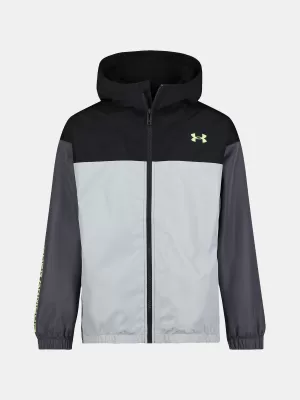 Fiú kabát UNDER ARMOUR UA MANATAUG WINDBREAKER UJFIM67F-021 SZÜRKE
