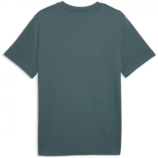  Férfi póló PUMA GRAPHICS 2 COLOR SMALL NO. 1 LOGO TEE 68471790 FÜVÉSZKERT 