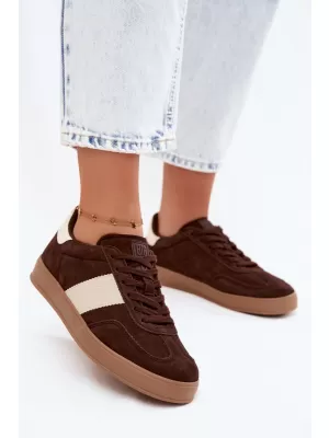 Női tornacipő BIG STAR SHOES UU274008 BARNA/BÉZS