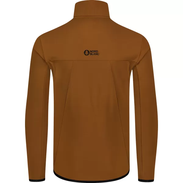  Férfi powerfleece pulóver NORDBLANC MORASS NBSFM8335 BARNA 