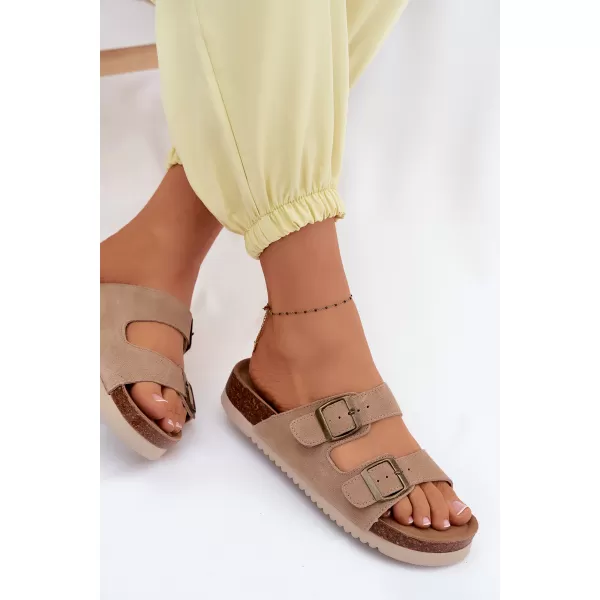  Női papucs BOTO 2832 KHAKI 