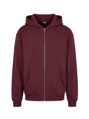 Férfi pulóver URBAN CLASSICS TB7284-00606 BURGUNDIA