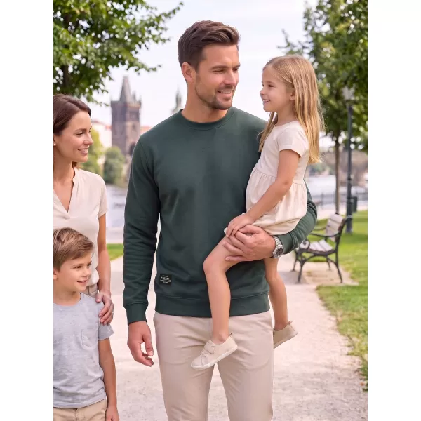  Férfi pulóver ALTISPORT NP/ALMST43001 ÜVEG ZÖLD 