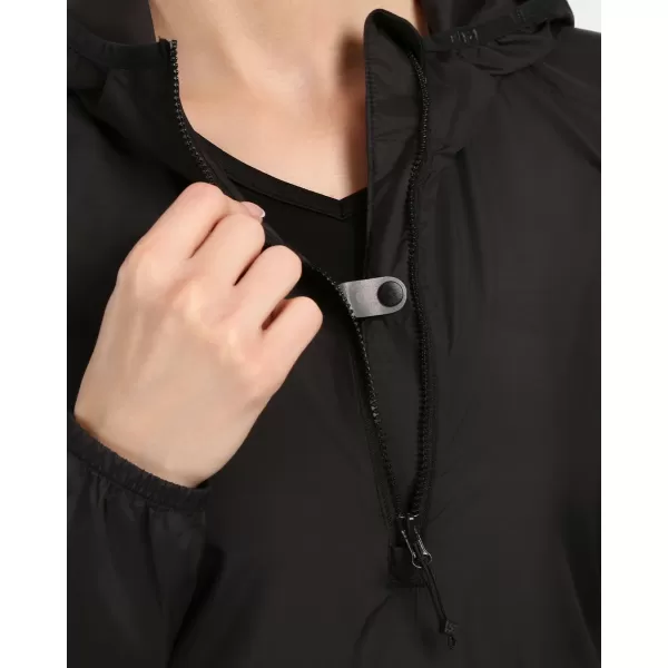  Női széldzseki KILPI ANORI-W 1L0111KI FEKETE 