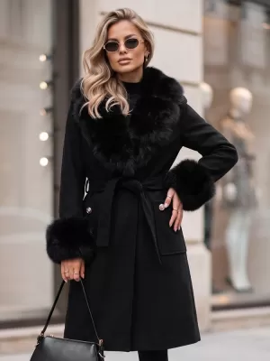 Női kabát DSTREET TY6074 FEKETE
