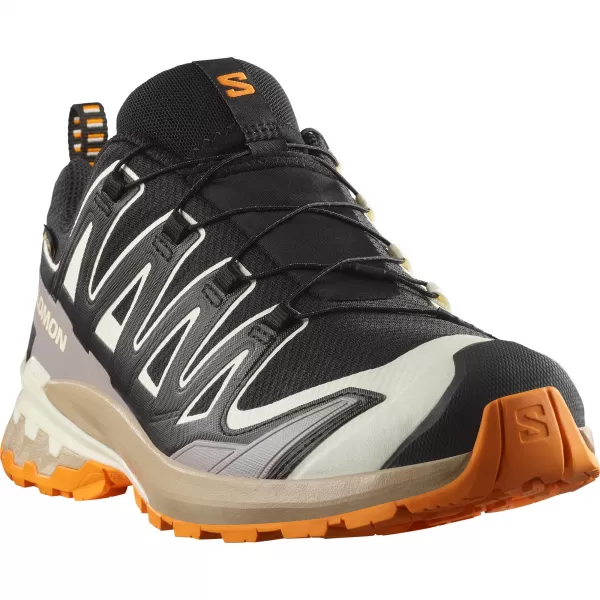  Férfi cipők SALOMON XA PRO 3D V9 GORE-TEX L47881900 FEKETE/VANÍLIA JÉG/KURKUMA 