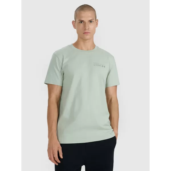  Férfi póló 4F WAW25TTSHM2372 MENTA 