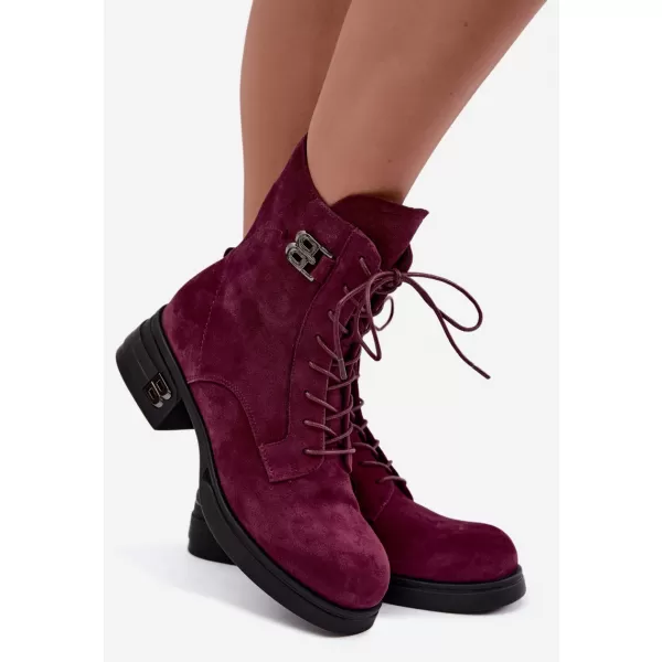  Női bokacsizma VINCEZA 67044 BURGUNDIA 