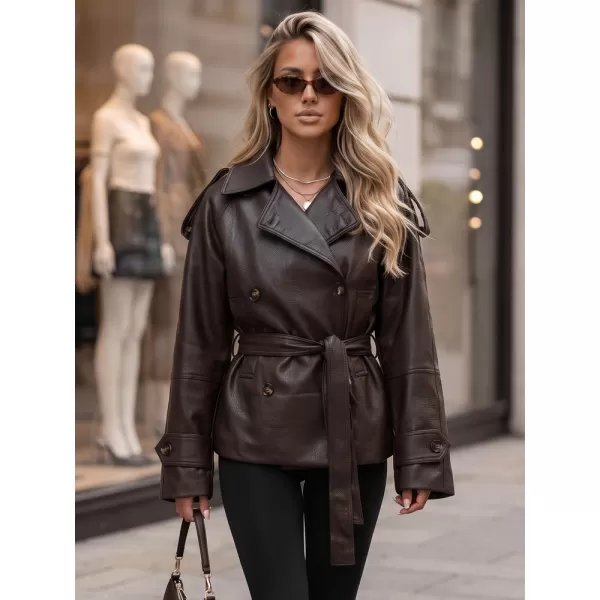  Női kabát DSTREET TY5912 BARNA 