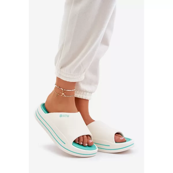  Női papucs BIG STAR SHOES NN274A038 FEHÉR 
