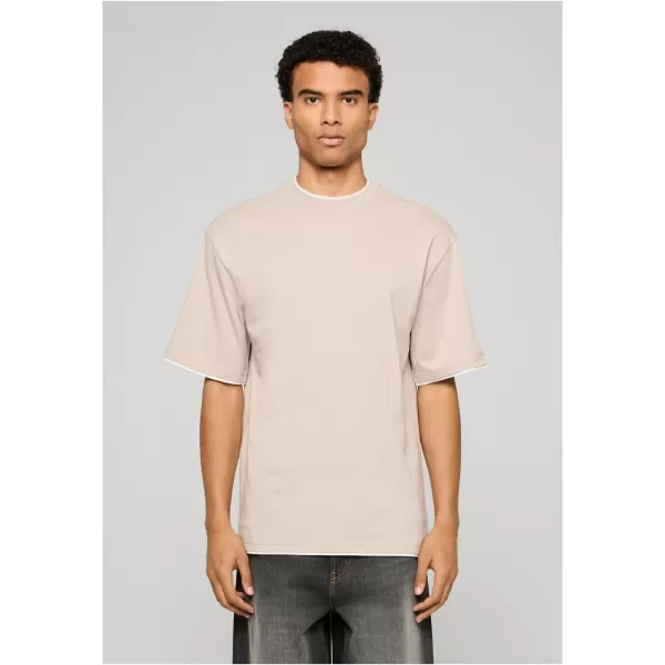  Férfi póló URBAN CLASSICS TB029A-20691 FELHŐ/FEHÉR 