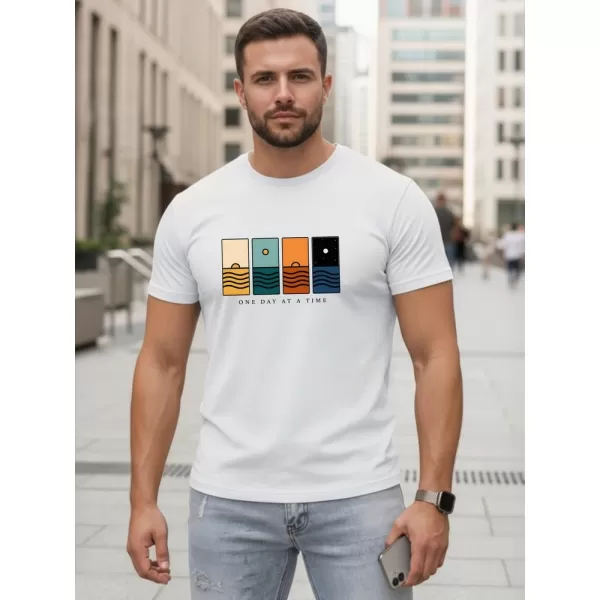  Férfi póló DSTREET NX5103R-WH FEHÉR 
