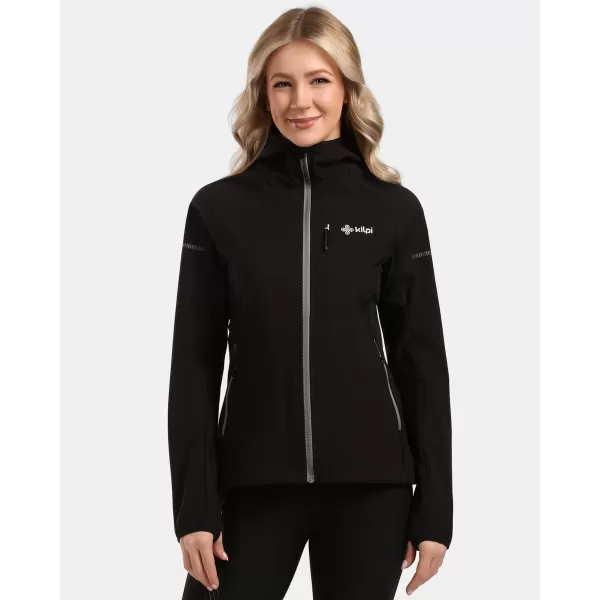  Női softshell kabát KILPI BALEO-W 1L0114KI FEKETE 