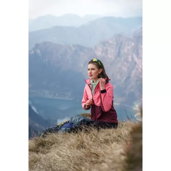  Női softshell kabát NORDBLANC BLINK NBSSL8320 RÓZSASZÍN 