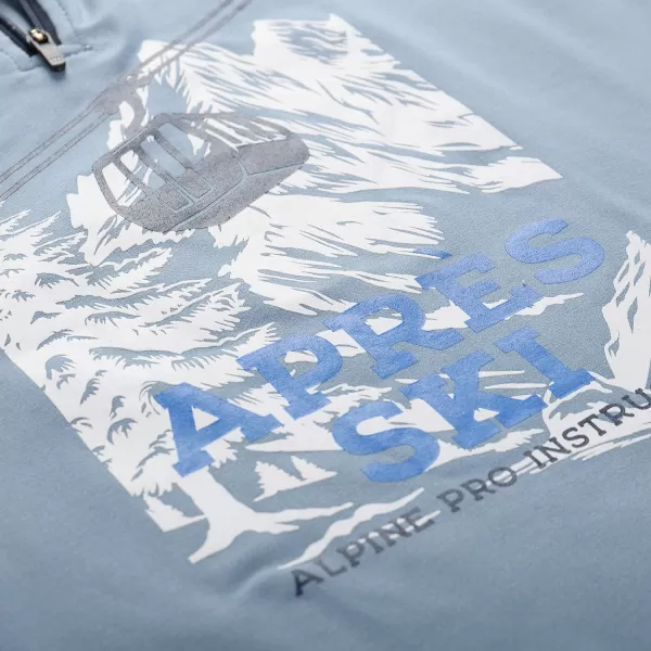  Gyorsan száradó gyerek póló ALPINE PRO STANSO ASHLEY BLUE VARIÁNS PE 