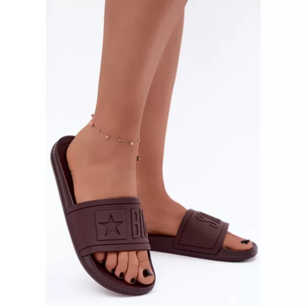  Női papucs BIG STAR SHOES UU274072 BARNA 