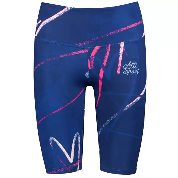  Női prémium térdig érő leggings (új méretek) ALTISPORT VOJ/ALW082LEG06 SÖTÉTKÉK 