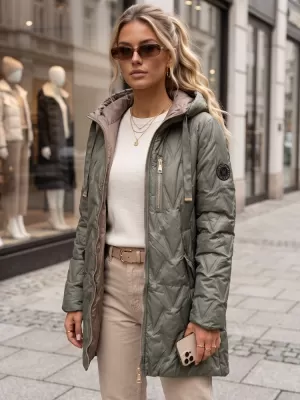 Női kabát DSTREET TY5770 ZÖLD