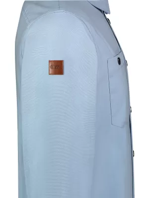Férfi flanel ing NORDBLANC HAZE NBSSM8370 KÉK