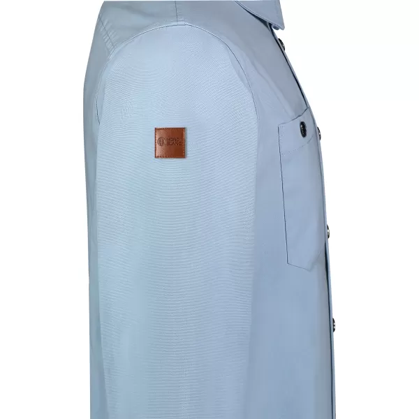  Férfi flanel ing NORDBLANC HAZE NBSSM8370 KÉK 