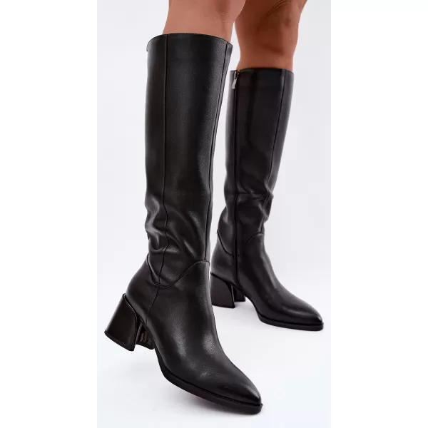  Női csizma D&A JC62-1069 FEKETE 