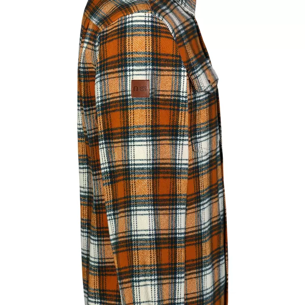  Férfi flanel ing NORDBLANC MOOR NBSSM8368 BARNA 
