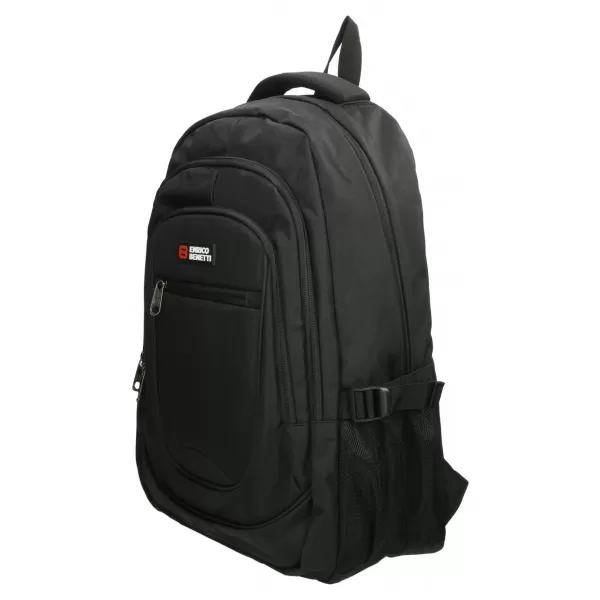  Hátizsák ENRICO BENETTI Hamburg Notebook Backpack 35,5 l Black FEKETE 
