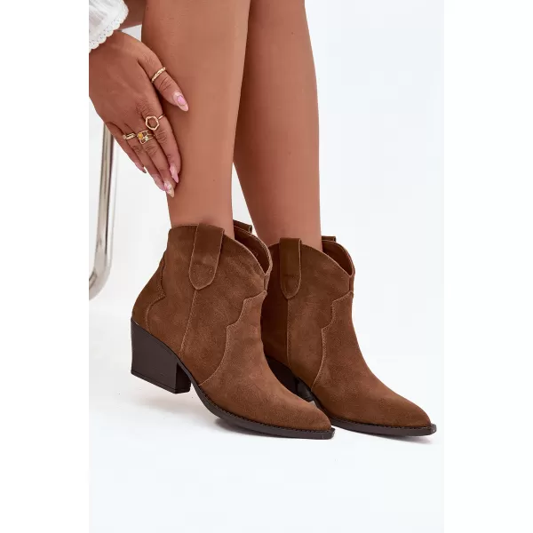  Női cowboy csizma BOTO NC1338/6338 TEVE 
