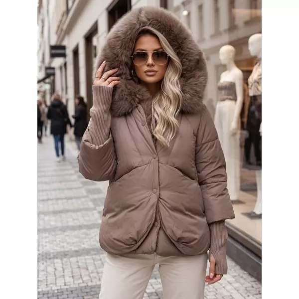  Női kabát DSTREET TY5888 BÉZS 