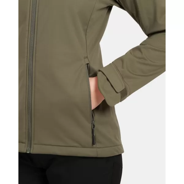  Női softshell kabát KILPI ONTAVIA-W 1L0113KI ZÖLD 