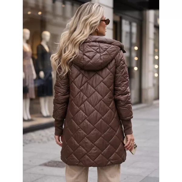  Női kabát DSTREET TY5862 BARNA 