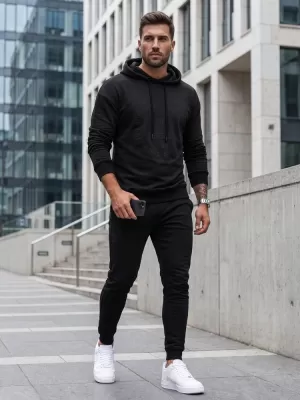 Férfi készlet DSTREET AX0692 FEKETE