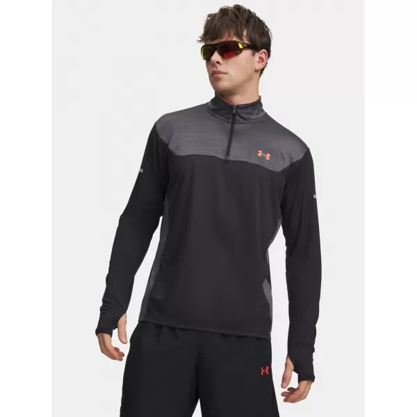  Férfi póló UNDER ARMOUR TECH UTILITY 1/4 ZIP 6004963-002 FEKETE 